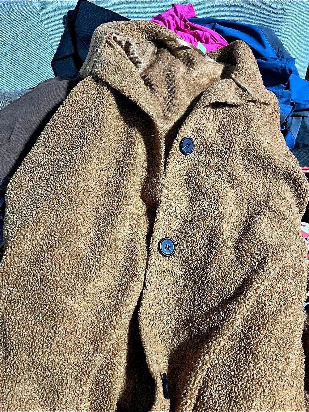 Brown faux fur Jacket